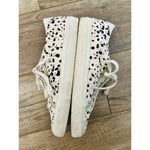 Madewell Sidewalk Low-Top Sneakers in Spatter-Painted Calf Hair Women’s 9 Photo 6