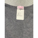 Pink Lily Women's Gray V-Neck Sweater Size XL Photo 1