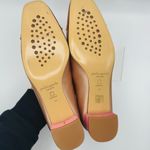 PEDRO GARCIA ELADIA Satin Pumps Colorblock champagne/pink heel size 10 Pink Photo 14