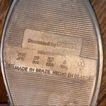 Melissa Dreamed by  Gold Perforated Jelly Ballet Flats with Bow size 8 Photo 3