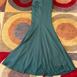 NWOT Marthea Green Mermaid Bodycon Tight Stretchy Maxi Formal Dress Size Small Photo 4
