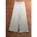 Sincerely Jules Knit Wide Leg Pants Cream XL Elastic Waist Size L Photo 7