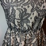 Heart soul  Black Lace Overlay Dress Photo 3