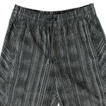 Athleta  Black White Amara Stripe Arrival Ankle Pull On Pants Size 4 P Petite Photo 2
