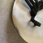 Vince Camuto  Black Rhinestone Thin Strappy Coastal Modest Vacation Resort Fli… Photo 2