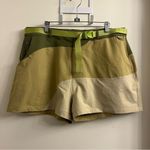 Outdoor Voices NWT RecTrek 3” Colorblock Short Olive Branch/Khaki/Enoki Size XXL Photo 2