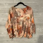 Oddy Geo Printed Top‎ size small Tan Photo 7