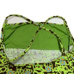 Aquarella Neon Graffiti Cropped Swim Tank Top Green Photo 8