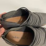Indigo Soul  Gray Shredded Ankle Booties Size 9 Photo 6