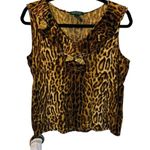 Lauren Ralph Lauren Leopard Animal Print V Photo 3