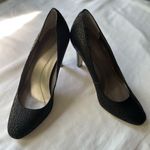 Tahari  Black Naila Women's Close Toe Pumps Heels Photo 4