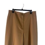 Casual Corner Vintage 90s Women's Size 14 100% Wool Tan Dress Pants Photo 1