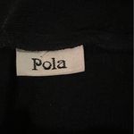 Pola Black Button Down Vest Dress Photo 15