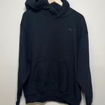 Women’s Best Black Comfort Oversized Statement Graphic Hoodie Size Large Photo 0