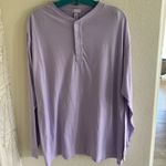 SKIMS SOLD boyfriend longsleeve Henley, Lily color, size Small, NWOT Photo 5