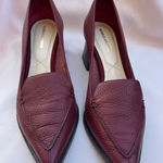 Nicholas Kirkwood Burgundy Leather Flats Red Size undefined Photo 0