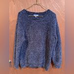 Barefoot Dreams  CozyChic Seaside Pullover  Blue Black‎ Size XL Photo 1