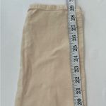 L'Agence Women's Cream High Rise Ankle Slit Velvet Pants Size 25 Photo 3