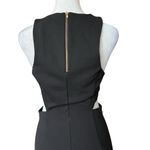 Amanda Uprichard Black Juliette Sleeveless Fit And Flare Cutout Dress Sz M Photo 6