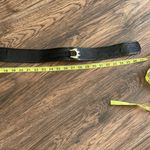 Bon Sour Bon Soir Made In France Belt Black with Large Silver and Gold Claw Buckle Large Photo 13