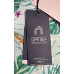 CABANA LIFE Cayman Print 3/4 Sleeve UPF 50 Shift Dress Size M Swim Cover Beach Size M Photo 13