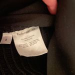 Reformation Black Long Sleeve Reign Blouse Photo 1