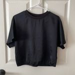 A New Day short sleeve satin blouse Photo 3