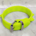 Christian Louboutin Authentic Neon Green / Yellow Loubilink Spiked Bracelet Photo 2