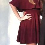 Lovely Day Red Off The Shoulder Dress  Photo 2