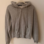 Brandy Melville  Zip-Up Hoodie Grey Photo 0