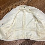 Vince Size 8 Cream Wool Blend Boucle Jack Blazer Coat C14 Photo 6