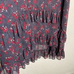 Boden Coraline Tiered Ruffle Maxi
Skirt Daisy Red Navy Size 16 Photo 4