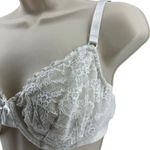 Victoria's Secret Victoria Secret White Unlined Demi Lace Underwire Bra Size 38D Photo 1