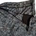 Nic+Zoe Like New Silky Drape Slacks Black Dot Pattern Size 10 Retail $128.00 Photo 3