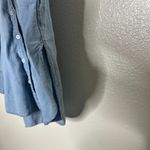 Maeve  by Anthropologie 100% Cotton Chambray The Bennett Buttondown Top Medium Photo 1