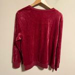 Kate Spade Velour “Sparkle & Shine” Pajama Jogger Set Pink Burgundy- Size XL Photo 7