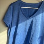 Bcg  Classic Blue Short Sleeve V-Neck Tee Size XL Photo 5
