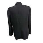 Eddie Bauer Black Blazer Womens Size 18 Classic Button Front Jacket Photo 4