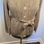 Carol Rose Cardigan Sweater Beige Photo 3