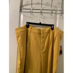 Sergio Hudson Women's Dress Pants Gold Wide Leg Pockets Trousers Size 2X Photo 10