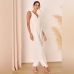 Lulus Kiska White Lace Wide-Leg Jumpsuit Photo 2