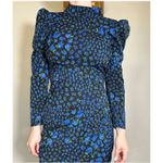 Saylor  Aphrodite Long Sleeve Puff Shoulder Dress Size Small Photo 4