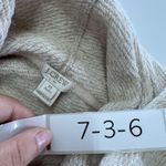 J.Crew Sweater Womens XS Petite Beige Cowl Funnel Neck Kangaroo Pocket E0856 Photo 2