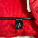 Windsor Red Crop Hoodie Jacket Zipper Women Medium Excellent Condition Photo 3