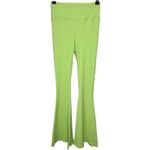 Year of Ours Ribbed Flare Leggings Women Small Pistachio Green Activewear Pant Photo 3