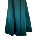 Vintage 1980s Regency Formal Gown Maxi Dress Size 3/4 Ombre teal and burgundy Photo 3