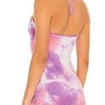 superdown  Ribbed Tie Dye Halter Dress Photo 1