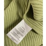 Mara Hoffman Celery Green Ribbed Knot Bodycon Dress, A03, $120, NWT, Medium Photo 6