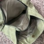 American Leather Co Light Green Leather Shoulder Bag Y2k Hobo Bag Photo 11