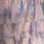 Mac Duggal Floral Cut Out Ruffle Layered Dress Photo 5